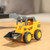 Cat Construction Workforce Jumbo Tower Crane Set, 50-Inch RC Crane Toy with 360-Degree Rotation, Hook and Wrecking Ball, Light, Skid Steer and 4" Figure, USB Rechargeable, Ages 5+