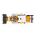 KidsFaves Pro-Grade Remote Control Bulldozer for Adult Metal Micro-Scale RC Construction Model with Leadscrew Loader System, Dual Battery Includes Portable Carry Case