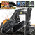 FUYLE 22 Channel Remote Control Excavator, 1/14 Scale RC Excavator Metal Shovel Independent Arms, Professional Construction Vehicles with Lights Sounds, Best Gift for 8+ Years Old Boys Adults