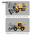 BRRRRT 1/64 RC Bulldozer Toy,Full Proportion RC Construction Vehicles Supports Pushing-Lifting-Moving,Type-C Direct Charging Alloy Remote Control Bulldozer,Birthday Gifts for Boys and Girls Age 3+