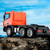 Ailejia RC Semi Truck Toy & RC Excavator Toy Set, Flattrailer Heavy Duty Trailer Tractor Truck 2.4Ghz Remote Control Construction Toys Vehicles with Lights, Birthday Gifts Ideas for Boys