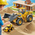 BLQCSLH Excavator Set，rc Dump Truck Command The Site Conquer The Dir，2.4Ghz Remote Control Construction Vehicle Set Children's Toys，Alloy Material Simulate True Scale (Loader)