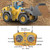 BLQCSLH Excavator Set，rc Dump Truck Command The Site Conquer The Dir，2.4Ghz Remote Control Construction Vehicle Set Children's Toys，Alloy Material Simulate True Scale (Loader)
