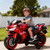 12V Electric Ride On Motorcycle for Kids, Training Wheels, Full Hand Drive Motorbike Toy, Perfect for Boys and Girls (3-8 Yrs) (RED)
