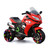 Boys Girls Electric Toy Motorcycle - Rechargeable Battery, Light-up Wheels, Great Gift for Kids (Red + Plastic + 50-99 lbs)