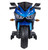Electric Ride-On Motorcycle for Kids with 12V Motor, Training Wheels, Manual Throttle, Light Up Wheels, Music Player & Headlights - Ages 3-6 (Blue + Plastic + 50-99 pounds)