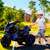 12V Electric Kids Motorcycle for 3-8 Year Old Boys Girls, 3-Wheel Ride-On Toy Motorbike with Lighting Wheels, Music Player (Connect with Phone) and Hand Drive (Blue-2)
