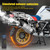 Zerbrikdxy RC Motorcycle Model for Adult, 1/6 Scale R1250GS Dynamic Motorbike Display with Ignition Sound, LED Lights & Spray Effect, Mechanical Model for Collectors Enthusiasts (Black)