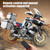 Zerbrikdxy RC Motorcycle Model for Adult, 1/6 Scale R1250GS Dynamic Motorbike Display with Ignition Sound, LED Lights & Spray Effect, Mechanical Model for Collectors Enthusiasts (White)