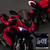 PLAYBUDDY Motorcycle Model for Adult, 1/7 Scale Motorcycle V4 Top Edition with Ignition System & Smoke Spray, for Biker