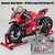 PLAYBUDDY Motorcycle Model for Adult, 1/7 Scale Motorcycle V4 Top Edition with Ignition System & Smoke Spray, for Biker