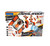 LEXiBOOK- Crosslander Luminous Terrain Car, Wrist Remote, Rechargeable, Electronic Action Kit, White/Orange, Color