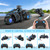 iappadore Remote Control Motorcycle Toys, Colorful Wheels Light Off-Road RC Dirt Bike with Detachable Rider, 360 Degree Rotation, High Speed, 2.4Ghz RC Motorbike Gift for Kids 5-12