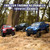 FMS 1/24 FCX24MS Toyota Tacoma S RC Crawler, Officially Licensed RC Truck 2 Speeds Switch with LED Lights, Off-Road RC Model for Adults (Red)