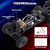 FMS 1/24 FCX24MS Toyota Tacoma S RC Crawler, Officially Licensed RC Truck 2 Speeds Switch with LED Lights, Off-Road RC Model for Adults (Blue)