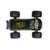 ARRMA RC Truck 1/16 Gorgon GROM 4X4 RTR Brushed Monster Truck (Battery & Charger Included), Yellow, ARA2130T1
