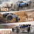 Womaqu Rc Cars 1:14 All Terrain RC Car for Adults & Boys, 4WD Off-Road RC Truck High Speed Fast 40+ KPH, 4X4 Waterproof Remote Control Car with 2 Rechargeable 1300 mAh Batteries
