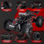 Carox Remote Control Car, 2.4GHz 25KM/H High Speed RC Car, 1:18 Off-Road Monster Truck with LED Lights and 1800mAh Rechargeable Battery – Ideal Gift for Boys 6+