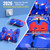 zingzoom Remote Control Car, Rechargeable RC Cars & Remote Double-Sided Driving 360° Flips Rotating 2.4Ghz 4WD All Terrain Stunt Race Car Toy Christmas Birthday Gift for Kids Boys 3-12