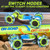 Dysaim Gesture RC Car Hand Controlled Stunt Car for 6-12 yr Boys Girls, 2.4GHz Remote Control Gesture Sensor Toy Drift Twist with Light Music for Kids Birthday Xmas Gift