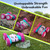 Threeking Pink Remote Control Car RC Flip Stunt Double Sided Driving Cars Toys for Girls Ages 6-12, USB-C Modular Batteries, 4WD 360° Flips with Breathing Soft Lights, Presents Gifts for Kids
