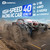 DEERC 9300E Remote Control Car High Speed RC Cars for Kids Adults 1:16 Scale 40 KM/H 4WD Off Road Monster Trucks,2.4GHz All Terrain Toy Trucks with 2 Rechargeable Battery