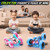 Hamdol Remote Control Stunt Car for Kids, 360° Spinning Double-Sided RC Toy with Headlights, 4WD USB-C Rechargeable Vehicle for Boys Ages 6–12, Educational STEM Toy