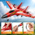 Foam RC Plane for Kids Adults Beginner, Remote Control Airplane RC Jet Helicopter Plane for Kids Adults, 2.4GHz Remote Control Fighter Toys with Gyro Stabilizer Easy to Fly Outdoor Toy for Kids Boys