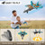4DRC V17 Foam Remote Control Airplanes RC Planes for Kids Adults 4-7 8-16, RC Airplane Fighter Jet with Light, 360° Flip Fighter Jet Toy, Gravity Sensing, Stunt Roll, Airplane Toy Gifts for Kids Boys
