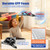 ZzzMgzzZ Foam Remote Control Airplanes for Kids & Adults | Easy Control, Great for Beginner and Teenagers, with Stable Hovering, 360° Flips, Circle Fly, LED Light, 2.4Ghz, Christmas & Birthday Gifts