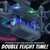 4DRC RC Planes Remote Control Airplanes with 3 Batteries, Foam Remote Control Planes for Kids Adults Beginners 4-7 8-12 12-16, Remote Control Helicopter Fighter Jet Drones for Kids Adults, 360° Flip