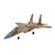 XFLY-MODEL F-15 Twin 40mm EDF RC Airplane RC Fighter Jet PNP (Transmitter, Receiver or Battery not Included) (Desert Camo)