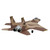 XFLY-MODEL F-15 Twin 40mm EDF RC Airplane RC Fighter Jet PNP (Transmitter, Receiver or Battery not Included) (Desert Camo)
