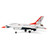 rcxperts MinimumRC F-16 Micro EDF Jet Rc Airplane, 30mm Ducted Fan 2S, 4CH RC Airplane with Gyro Stabilization, Delta Wing Mixing, Pre-Assembled(Left Throttle/4 Battery)