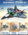 Drones for Kids Form RC Plane, Remote Control Airplane, Aircrafts for Boys and Girls, Jet Helicopter Drones with LED Lights 360° Flip, 3 Rechargeable Batteries Toys for Christmas
