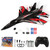 Fremego SU27 RC Plane, 2.4GHZ RC Airplane Ready to Fly Remote Control Airplane W/ 2 Batteries & 6-axis Gyro Stabilizer, 2CH RTF Hobby RC Glider for Beginners Kids Boys Girls Adults