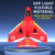 ANTSIR Remote Control Airplanes for Kids 2.4Ghz RC Water Plane Gifts for Boys Age 8-13 Year Old Easy to Fly Mini Glider with Gyro/Lights/2 Batteries Cool Toys for Birthday Christmas(Red)