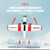 MATHSLICE RC Airplane,RC Plane, 2.4GHz 2 Channels RTF RC Aircraft with 3-Axis Gyro for Beginner Easy to Speedy Fly Glider Toys with 2 Extra Batteries [ 3 Batteries ]
