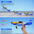 Beffkkip RC Plane 3-Channel 2.4GHZ RC Airplane, P51D Mustang Fighter with 2 Batteries, KF602 Remote Control Plane Gyroscopes Stabilization System Easy to Fly Suitable for Beginners, Kids, Adults