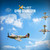 volantexrc RC Plane Spitfire Fighter 4CH Remote Control Airplane RTF with Aileron, Gyro, Aerobatics & 3 Modes to Fly, Hobby Radio Controlled Warbird Aircraft for Adults, Beginners(Green)