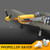 volantexrc Brushless 4CH RC Plane P51D Mustang 500mm Remote Control Airplane Fighter RTF with 6-Axis Gyro, 3 Modes & Aerobatics, 2.4GHz Radio Controlled Aircraft for Beginners & Adults