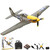 volantexrc Brushless 4CH RC Plane P51D Mustang 500mm Remote Control Airplane Fighter RTF with 6-Axis Gyro, 3 Modes & Aerobatics, 2.4GHz Radio Controlled Aircraft for Beginners & Adults