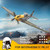 volantexrc Brushless 4CH RC Plane P51D Mustang 500mm Remote Control Airplane Fighter RTF with 6-Axis Gyro, 3 Modes & Aerobatics, 2.4GHz Radio Controlled Aircraft for Beginners & Adults