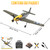 HAWK'S WORK RC Plane P-51D Mustang 500mm, 4 Channel Remote Control Warbird RTF, Brushless Motor 6-axis Gyro 3 Flight Modes, Easy to Fly for Beginners Boys & Adults