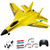 crohorizon RC Planes for Ages 14 Years and up,Remote Control Airplanes Toys for Teen,2CH Outdoor Foam RC Glider Fighter Jet for Teen and Adults Hobby Yellow