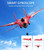 crohorizon RC Planes for Ages 14 Years and up,Remote Control Airplanes Toys for Teen,2CH Outdoor Foam RC Glider Fighter Jet for Teen and Adults Hobby Yellow