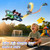 Lovovia Foam Remote Control Airplanes, RC Planes with Light, RC Airplane Fighter Jet for Kids Adults 8-16, 360° Flip, Stunt Roll, Drones for Kids 8-12, Airplane Toy Gifts for Kids Boys(Blue)