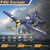 ANBURI RC Plane, F4U Remote Control Airplane, 2.4GHz 3 Channel Fighter with 6 Axis Gyro Stabilizer, Easy to Fly for Adults, Beginners