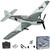 ANBURI RC Plane, 3 Channel BF - 109 Remote Control Airplane, 2.4GHz & 6 Axis Gyro Stabilizer, 2 Batteries Included, Ideal for Adults, Beginners