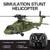 K200 6CH RC Helicopter with Optical Flow Positioning, Brushless Direct-Drive Motor, Barometric Altitude Hold, Aerobatic Inverted Flight, Modular Battery, Scale Simulation Model(Green/4 Battery)